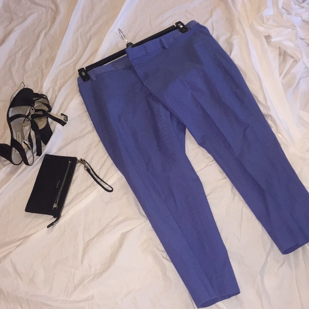 GAP EUC wms sz 16 blue crop skinny 👖